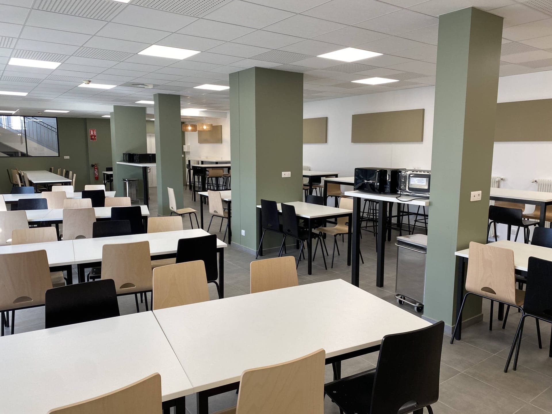 Aperçu du projet Salle de restauration CFA