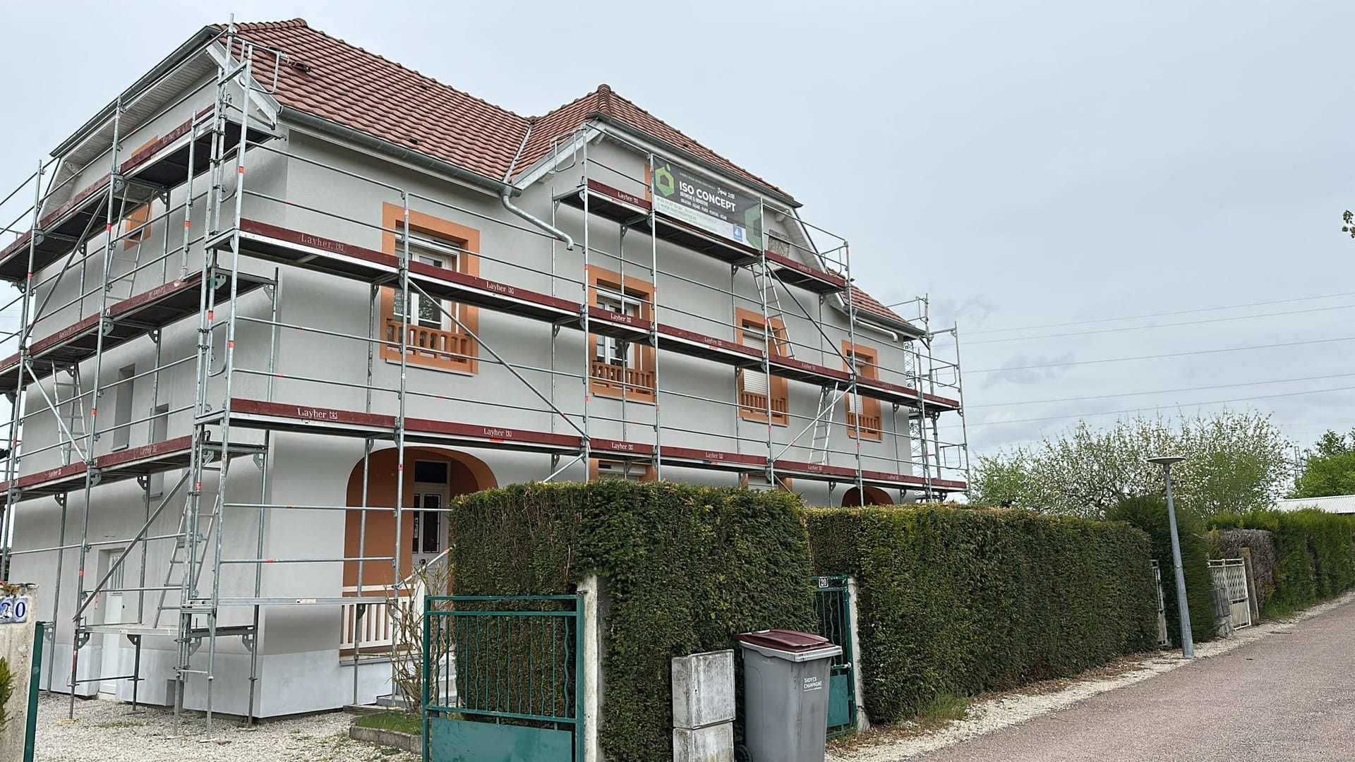 Chantier de rénovation et construction BTCE à Belfort